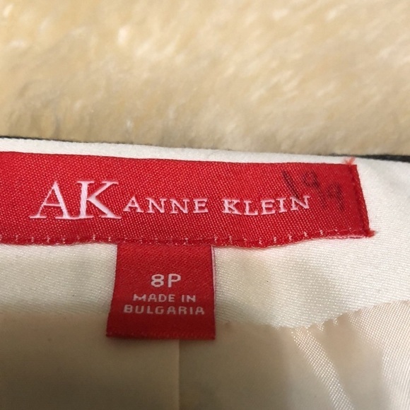 Anne Klein wide strip jacket size 8P - Picture 2 of 8